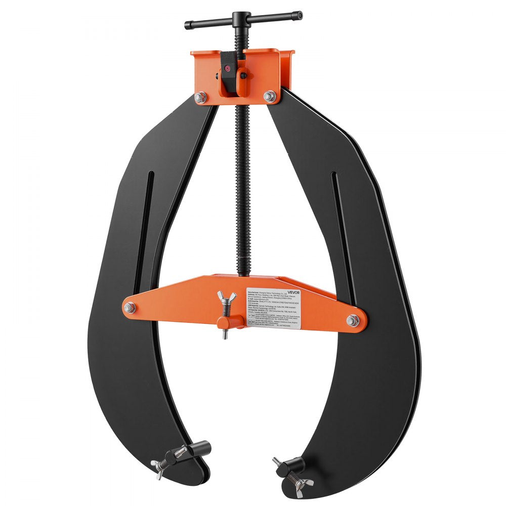 VEVOR 203.2–508 mm Pipe Alignment Clamp Tool, Precision 3-Point Alignment Tool with T-Handle & Quick Release Button, High-Strength Steel Pipe Clamp for Piping Welding & Fabrication