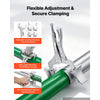 VEVOR Pipe Welding Clamp, Welders 3rd Hand for 1.5", 2", 3", 4" Pipes, Portable Butt Weld Alignment Clamp, Welding Third Hand Tool, Heavy Duty Welding Plier for Industrial Pipeline Work