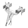 VEVOR Pipe Welding Clamp, Welders 3rd Hand for 1.5", 2", 3", 4" Pipes, Portable Butt Weld Alignment Clamp, Welding Third Hand Tool, Heavy Duty Welding Plier for Industrial Pipeline Work