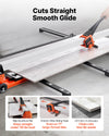Cuts straight smooth glide feature graphic