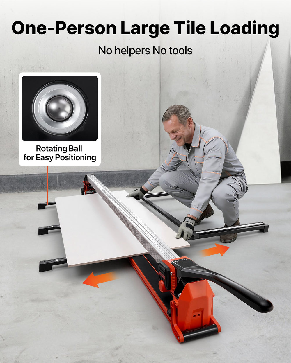 One-person large tile loading feature graphic