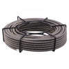 VEVOR Drain Cleaning Cable 75 Feet x 1/2 Inch Solid Core Cable Sewer Cable Drain Auger Cable Cleaner Snake Clog Pipe Drain Cleaning Cable Sewer Drain Auger Snake Pipe