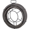 VEVOR Drain Cleaning Cable 75 Feet x 3/8 Inch Solid Core Cable Sewer Cable Drain Auger Cable Cleaner Snake Clog Pipe Drain Cleaning Cable Sewer Drain Auger Snake Pipe