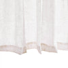 VEVOR Natural Linen Curtains, 52 x 84 inch 2 Panels Set, Semi Sheer Light Filtering Flax Textured Linen Drapes, Rod Pocket Back Tab Design, for Modern Farmhouse, Living Room, Bedroom Window Curtain