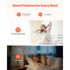VEVOR Automatic Curtain Opener, APP and Remote Control, Hub Included, Electric Smart Curtain Opener Compatible with Alexa and Google Home, Timed Opening and Closing, Silent Mode, for Roman Rods