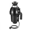 VEVOR Garbage Disposal, 1HP 3270RPM Continuous Feed Food Waste Disposer, EZ Connect Food Waste Grinding System with Sound Reduction, Power Cord & Splash Guard for Kitchen Sinks