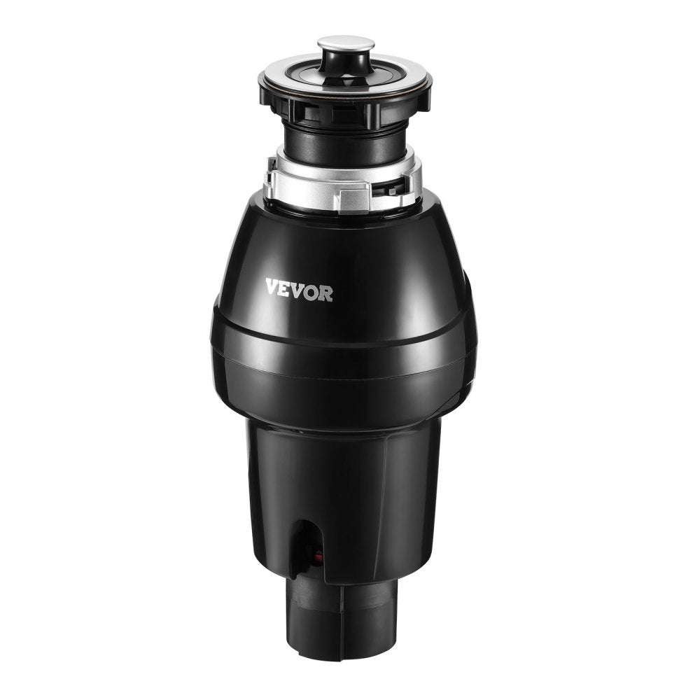 VEVOR Garbage Disposal, 3/4HP 3250RPM Continuous Feed Food Waste Disposer, EZ Connect Food Waste Grinding System with Sound Reduction, Power Cord & Splash Guard for Kitchen Sinks