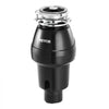 VEVOR Garbage Disposal, 3/4 HP 3260RPM Continuous Feed Food Waste Disposer, 3-Bolt Mount Food Waste Grinding System with Sound Reduction, Power Cord & Splash Guard for Kitchen Sinks