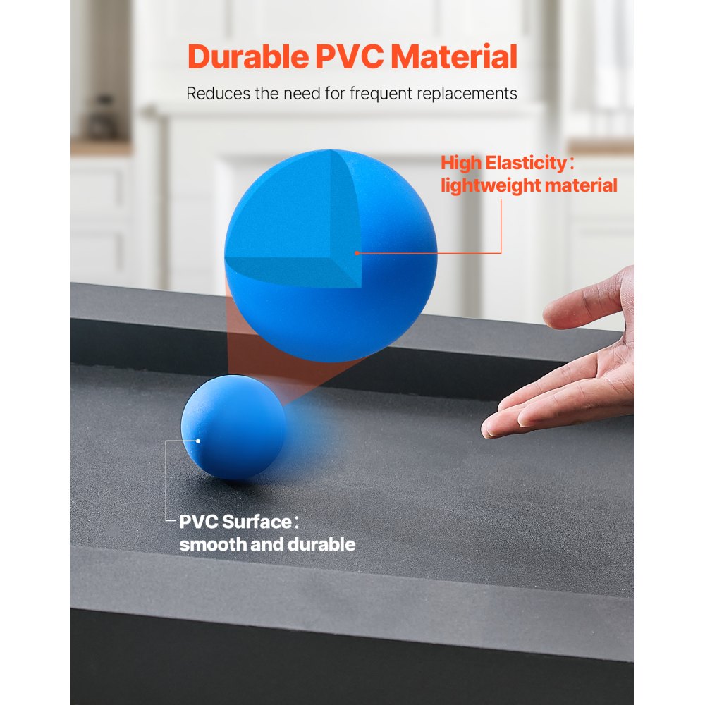VEVOR Roll and Score Classic Arcade Game Ball, 4-pack Replacement Set, Arcade Accessory for Arcade Tossing Ball Games, Ideal for Adults Kids Family Recreation Game Rooms Outdoor Activities