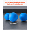 VEVOR Roll and Score Classic Arcade Game Ball, 4-pack Replacement Set, Arcade Accessory for Arcade Tossing Ball Games, Ideal for Adults Kids Family Recreation Game Rooms Outdoor Activities