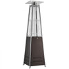 VEVOR 48000BTU Propane Patio Heater for Outdoor Use Portable with Wheels, for Party, Backyard, Home Garden, and Deck, Tip-Over Auto Shutoff, Stainless Steel Burner, Heats Up to 269 sq. ft., Bronze