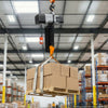 VEVOR 11000 lbs Electric Chain Hoist 30 ft Lift Three-Phase Overhead Crane, Double G100 Chain with 328 ft Wireless & 27 ft Wired Remote Control, 208-240V/440-480V, for Factories, Warehouses, Garages