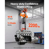 VEVOR 2200 lbs Electric Chain Hoist, 10 ft Lifting Height, 120V Single Phase Overhead Crane with 10 ft Wired Remote Control, G100 Chain Electric Lift Hoist for Factories, Warehouses, Garages