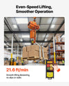 VEVOR electric chain hoist even-speed lifting 21.6 ft/min graphic