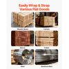 VEVOR Banding Strapping Kit, Heavy Duty A3 Steel Banding Sealer Tool with Adjustable Width, Manual Metal Pallet Packaging Strapping Kit for Warehouse, Transportation, Industrial Bundling, Home Use