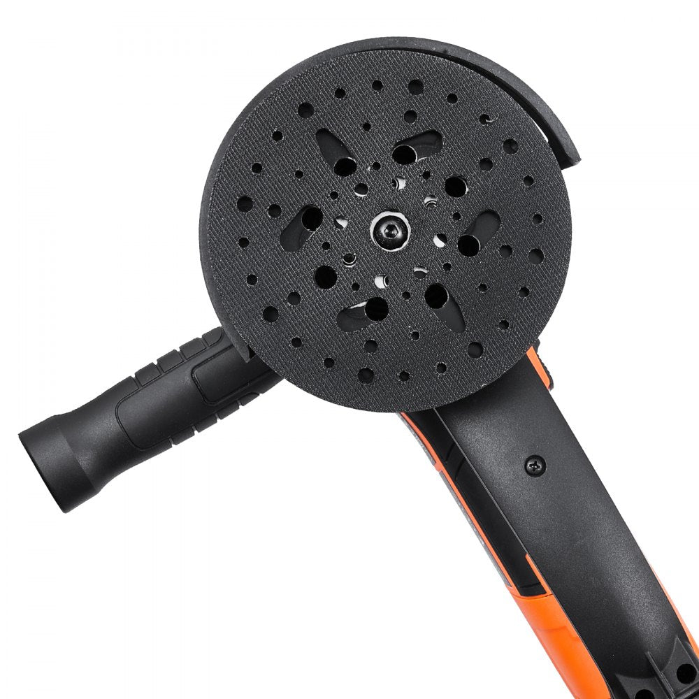 VEVOR Random Orbital Sander, 6-Inch DA & GA Dual Action Orbital Sander, 850W 7400PRM 6 Variable Speed Electric Palm Sander with 10PCS Sandpapers, Dust Connector for Woodworking Detailing Sanding