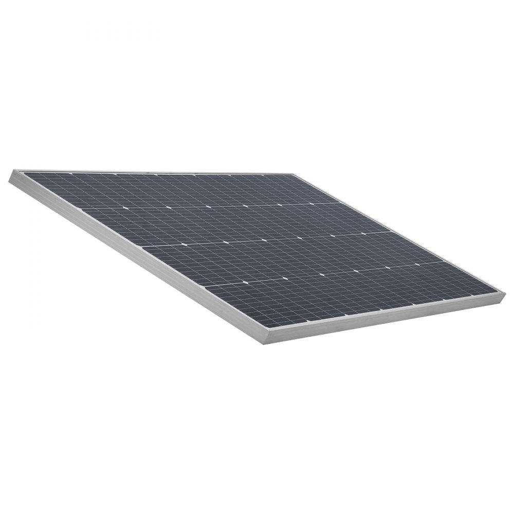 VEVOR 2PCS 100W Monocrystalline Solar Panels, 23% High-Efficiency Mono PV Module with Stable MC4 Output & Aluminum Frame, IP65 Waterproof Solar Panel for Car Boat RV Flat Rooftop Off-Grid Applications