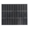 VEVOR 2PCS 100W Bifacial Solar Panels, 23% High-Efficiency N-Type Monocrystalline PV Module with MC4 Output & Aluminum Frame, IP67 Waterproof Solar Panel for Car Boat RV Flat Rooftop Off-Grid