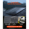 VEVOR 2PCS 400W Bifacial Solar Panels, 16BB N-Type Monocrystalline PV Module 24% Efficiency, IP65 Waterproof Solar Panel with MC4 Output & Aluminum Frame for Car Boat RV Flat Rooftop Off-Grid