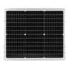 VEVOR 50W 12V Solar Battery Trickle Charger Maintainer, Mono Solar Panel Battery Charger with Upgraded MPPT Controller & Adjustable Mount Bracket, IP65 Waterproof for Car Boat RV Trailer House Roof