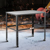 VEVOR Welding Table 36" x 24", 800LBS Capacity Welding Workbench Table, Heavy-Duty Work Bench with 0.63" Fixture Holes and Non-slip Foot Pads for Welding Assembly Repair Works