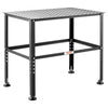 VEVOR Welding Table 36" x 24", 800LBS Capacity Welding Workbench Table, Heavy-Duty Work Bench with 0.63" Fixture Holes and Non-slip Foot Pads for Welding Assembly Repair Works