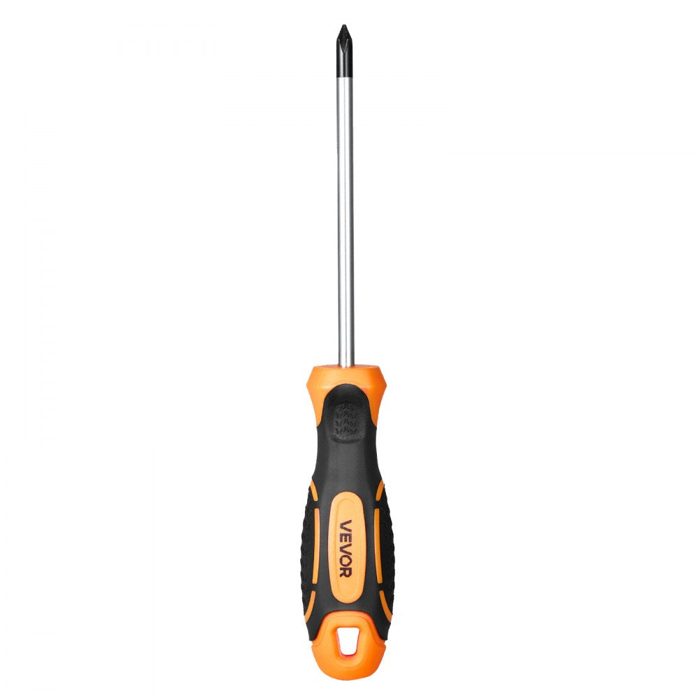 VEVOR Screwdriver Set, 12-Piece Hand Tools Set with Magnetic Tips, Includes 5 Phillips and 5 Flat Head Bits, Z-Type Bit, Professional Repair Tool Kit for Sockets, Furniture, Home Appliances, Bicycles