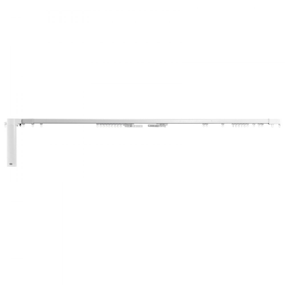VEVOR Smart Electric Curtain Track, 71-118 inch Adjustable Length, Motorized Rod with Remote, Ceiling and Wall Mount, Automated Curtain Track System Compatible with Alexa, Google Home, App Control