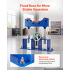 VEVOR Rotary Welding Positioner Roller, 2500LBS Heavy-Duty Pipe Stand, Fits 2"-36" Pipes, 16"-23" Adjustable Height, 4 PU Rollers, Worm Gear Lifting for Large Pipe Welding, Processing & Rotation