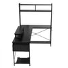 VEVOR L-Shaped Computer Desk, 67-inch Reversible Corner Gaming Desk with Monitor Stand & Movable CPU Stand, Modern Stylish PC Table Sturdy Work Workstation for Home Office - Easy to Assembly