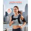 VEVOR Weighted Vest, 6 lbs Body Weight Vest for Men Women, with Reflective Stripe, Adjustable Buckle, Workout Equipment for Strength Training, Running, Jogging, Fitness, Muscle Building, Weight Loss