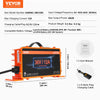 VEVOR 36 Volt Golf Cart Battery Charger, 12 AMP, Smart Battery Charger with D-Style Plug, Compatible with Lead-Acid AGM/GEL/EFB MF NMC LiFePO4 Batteries for EZGO TXT, IP67 Waterproof ETL Certified