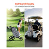 VEVOR Golf Cart Bag, 15 Way Top Divider Organizer, Golf Club Bag with Full-length Divider, Rain Hood, Storage Pockets, Shoulder Strap, High-Strength Polyester, Silicone Head Protection for Men & Women
