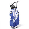 VEVOR Golf Cart Bag, 15 Way Top Divider Organizer, Golf Club Bag with Full-length Divider, Storage Pockets, Ergonomic Shoulder Strap, Rain Hood, Smooth Zippers, Lightweight Polyester for Men & Women