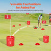 VEVOR Backyard Golf Game, 6 Hole Golf Course, Golf Game Practice Games, Golf Chipping Game for Family, Adults and Kids, Portable Outdoor Yard Golf Game for Lawn, Yard, Camping, Park, Beach