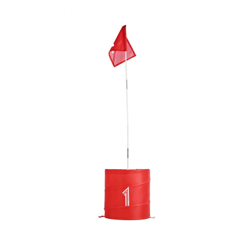 VEVOR Backyard Golf Game, 9 Hole Golf Course, Golf Game Practice Games, Golf Chipping Game for Family, Adults and Kids, Portable Outdoor Yard Golf Game for Lawn, Yard, Camping, Park, Beach