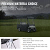 VEVOR Golf Cart Enclosure 86'', 4-Person Golf Cart Cover, 4-Sided Fairway Deluxe, 300D Waterproof Driving Enclosure with Transparent Windows, Fit for 4-Seat EZGO, Club Car, Yamaha Carts