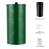 VEVOR Dog Poop Trash Can with 50 Liner Bags, 11.5 Gallons Outdoor Dog Waste Bin with Lid & Liner Clip for Pet Waste Station, Dog Waste Disposal Container for Garden Backyard Park