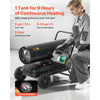VEVOR forced air kerosene/diesel heater - up to 9 hours continuous heating graphic