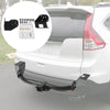 VEVOR Class 3 Trailer Hitch, 2-Inch Receiver, 6000 lbs, Q345B Steel Tube Frame, Compatible with 2012-2016 Honda CR-V, Multi-Fit Hitch to Receive Ball Mount, Cargo Carrier, Bike Rack, Tow Hook, Black