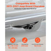 VEVOR Class 3 Trailer Hitch, 2-Inch Receiver, Compatible with 2011-2021 Jeep Grand Cherokee, Q345B Steel Tube Frame, Multi-Fit Hitch to Receive Ball Mount, Cargo Carrier, Bike Rack, Tow Hook, Black