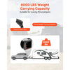 VEVOR Class 3 Trailer Hitch, 2-Inch Receiver, Compatible with 2011-2021 Jeep Grand Cherokee, Q345B Steel Tube Frame, Multi-Fit Hitch to Receive Ball Mount, Cargo Carrier, Bike Rack, Tow Hook, Black