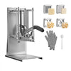 VEVOR French Fry Cutter, Commercial Vegetable Chopper with 4 Blades - 1/4", 3/8", 6-Wedge Slicer & Apple Corer - Wall Mount Stainless Steel Potato Cutter, for Home & Restaurant Use