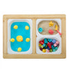 VEVOR Sensory Table for Toddlers, Wooden Kids Activity Table with Reversible Double-Sided Board, Storage Bins, and Non-Slip Feet, for Boys and Girls Playing Sand and Water, Drawing, Studying, Dining