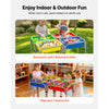 VEVOR Sensory Table for Toddlers, Kids 4-Station Sand and Water Adjustable Play Table with Detachable Storage Bins and Non-Slip Feet, Carbon Steel Frame, Rounded Corners, for Boys and Girls Exploring