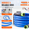 VEVOR 15ft Heated Water Hose for RV, Heated Drinking Water Hose Antifreeze to -45°F, Automatic Self-regulating, 5/8" I.D. with 3/4" GHT Adapter, Lead and BPA Free