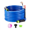 VEVOR 30ft Heated Water Hose for RV, Heated Drinking Water Hose Antifreeze to -45°F, Automatic Self-regulating, 5/8" I.D. with 3/4" GHT Adapter, Lead and BPA Free