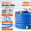 VEVOR 50ft Heated Water Hose for RV, Heated Drinking Water Hose Antifreeze to -45°F, Automatic Self-regulating, 5/8" I.D. with 3/4" GHT Adapter, Lead and BPA Free