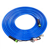 VEVOR 50ft Heated Water Hose for RV, Heated Drinking Water Hose Antifreeze to -45°F, Automatic Self-regulating, 5/8" I.D. with 3/4" GHT Adapter, Lead and BPA Free