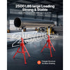VEVOR V Head Pipe Stand Adjustable Height 28-52 Inch, Pipe Jack Stands 2500 LB. Capacity,Folding Portable Pipe Stands 1/2 to 12 Inch Pipe Supporting,Steel Jack Stands